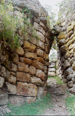 Kuelap>
<p>
<span >
Es un conjunto arqueológico con características muy importantes del Nor Oriente 
Peruano. Descubierto en 1843, por Don Juan Crisóstomo Nieto, quien fuera juez de 
Chachapoyas. Desde aquel entonces a la fecha ha sido constantemente visitada por 
numerosos investigadores y viajeros, atraídos por la complejidad y 
monumentalidad de sus construcciones, las cuales han sido objeto de varios 
reportajes entre ellos: el sabío Antonio Raimondi, el geólogo suizo, Arturo 
Werthemann, el viajero francés Charles Wiener, el antropólogo suizo Adolph 
Bandelier, así como otros de renombre que llegaron por estos lares.
</P>
<p>
Conocida popularmente como la "Fortaleza de Kuélap"; integra de todo un 
yacimiento arqueológico la cual se encuentra abarcando una extensión 
aproximadamente de 450 Hectáreas. Dentro de este conjunto puede observarse que 
está constituido por terrazas de cultivo, asentamientos, accesos de control, 
almacenes y plazas públicas. Ubicada en el caserío del mismo nombre, dentro de 
la comprensiónes del distrito del Tingo, Provincia de Luya, Departamento de 
Amazonas, actualmente pertenece a "La Región Nor Oriental del Marañon" Su 
localización, aproximadamente es de 35 Km. hacia la dirección sur de 
Chachapoyas. Teniendo unos 3000m.s.n.m. en una zona donde termina los andes y se 
inicia la ceja de selva.
</p>
<p>
<hr>
<img class=