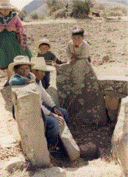 Campesinos mostrando Los Chiles