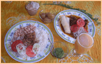 Platos tpicos en Cascas.