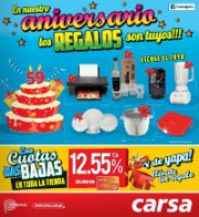 En nuestro aniversario los regalos son tuyos!!!