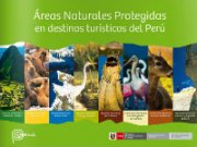 Áreas Naturales Protegidas en destinos turísticos del Perú