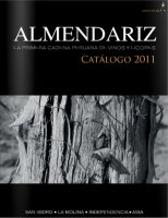 Vinos y licores - Catlogo 2011