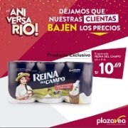 Por Aniversario! Dejamos que nuestras clientas bajen los precios Plaza Vea