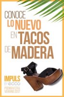 Conoce lo nuevo en tacos de madera Impuls by Ecco primavera verano 2017