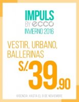 Impuls by Ecco Invierno Vestir, Urbano, Ballerinas S/. 39.90