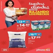 En Navidad nuestras clientas siguen bajando los precios Plaza Vea