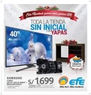 Esta Navidad, quieres ms, quieres EFE Toda la tienda sin inicial y con yapas