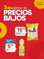 3 das llenos de precios bajos solo Lima