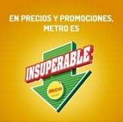 En precios y promociones, Metro es insuperable