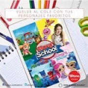 Vuelve al Cole con tus Personajes Favoritos