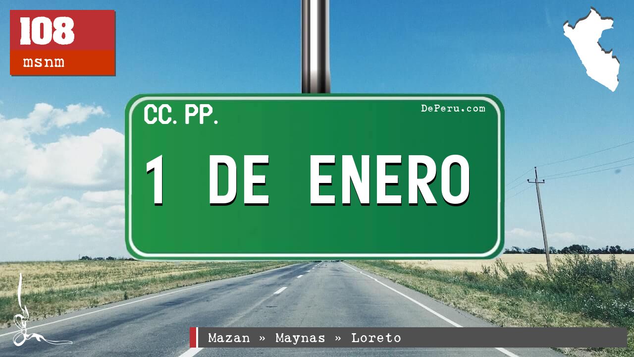 1 DE ENERO