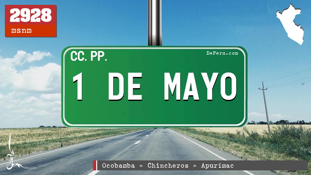 1 DE MAYO