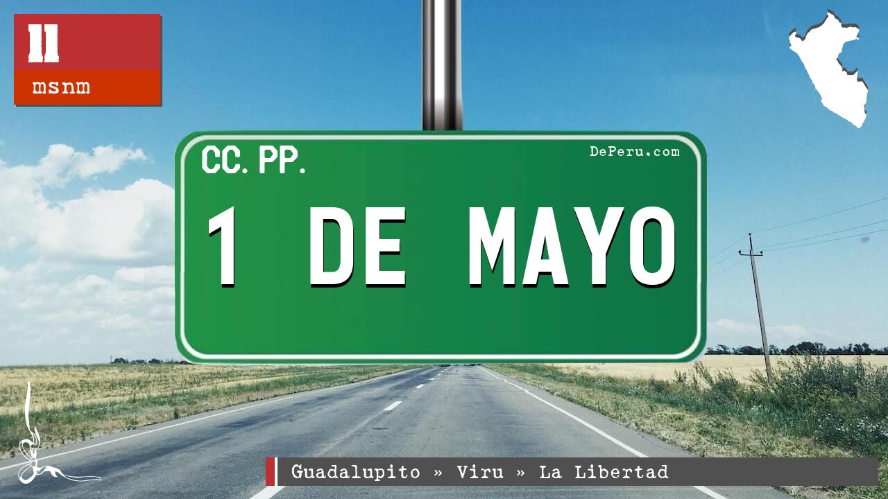 1 DE MAYO