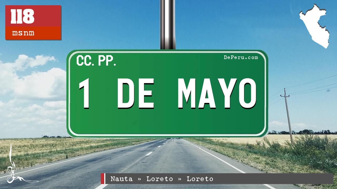 1 DE MAYO