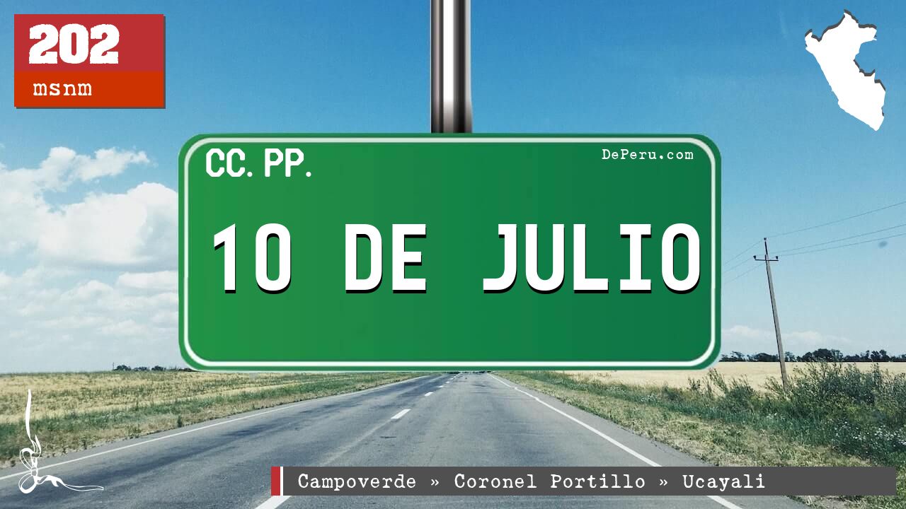 10 de Julio