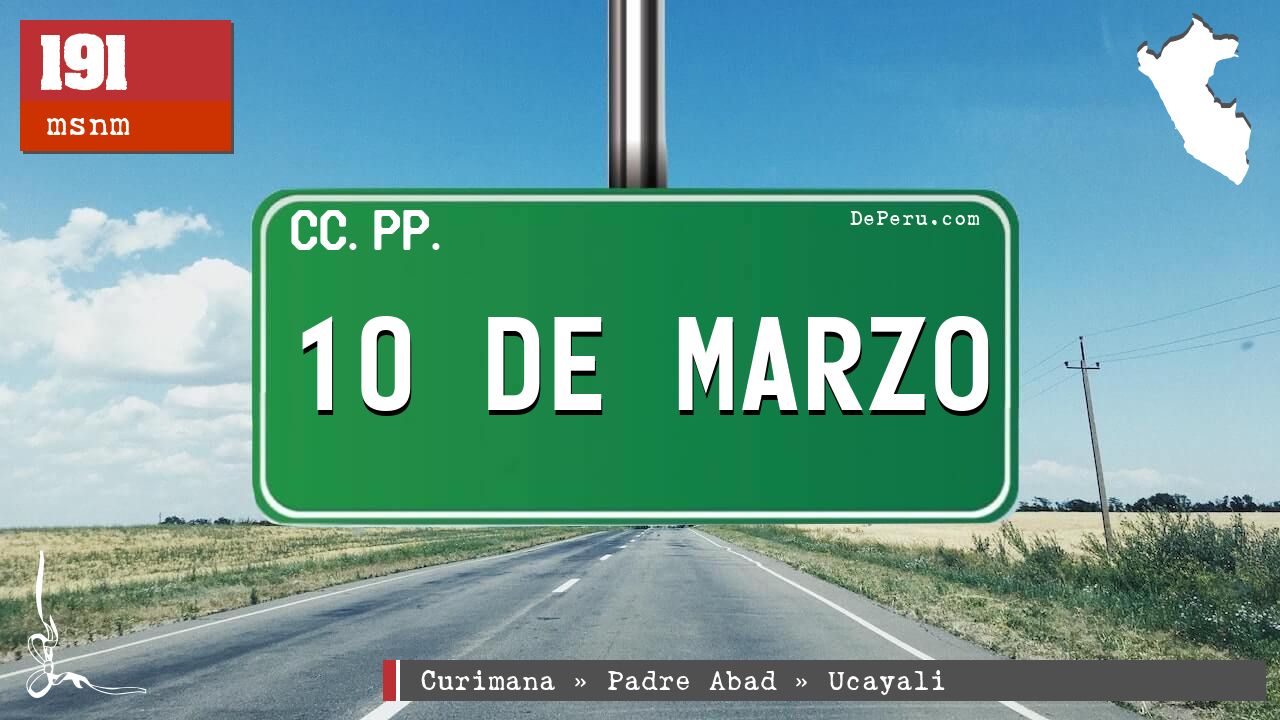 10 de Marzo