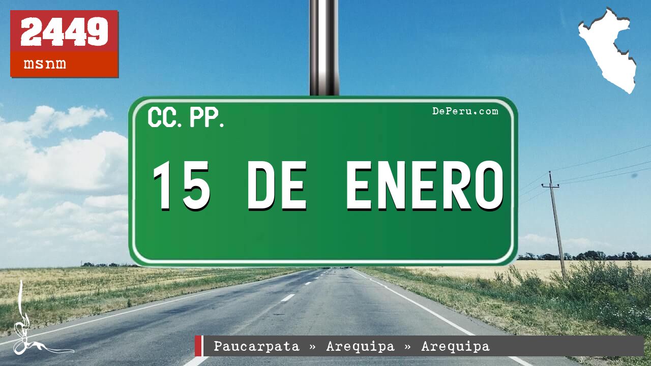 15 de Enero