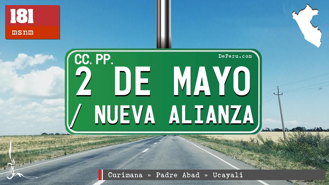 2 de Mayo / Nueva Alianza