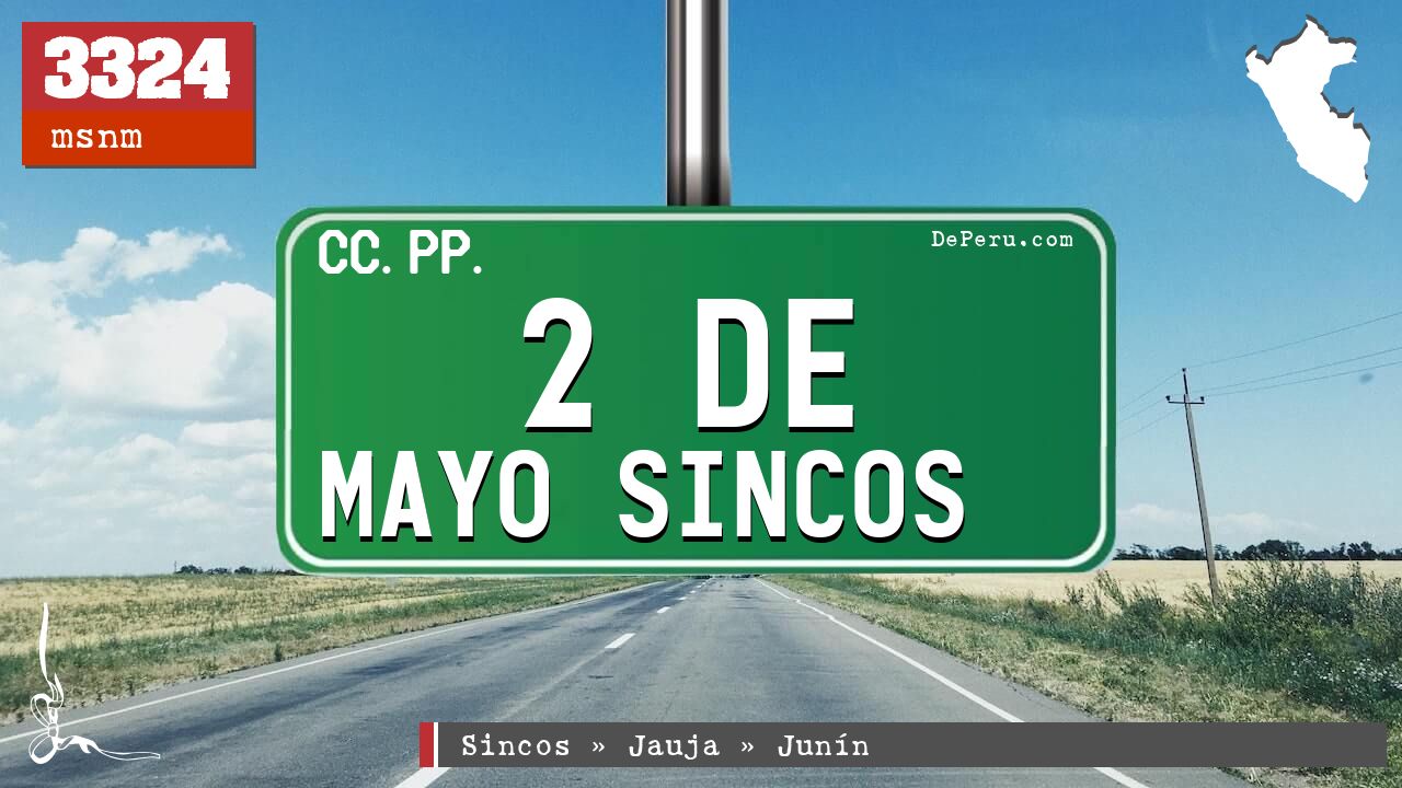 2 de Mayo Sincos