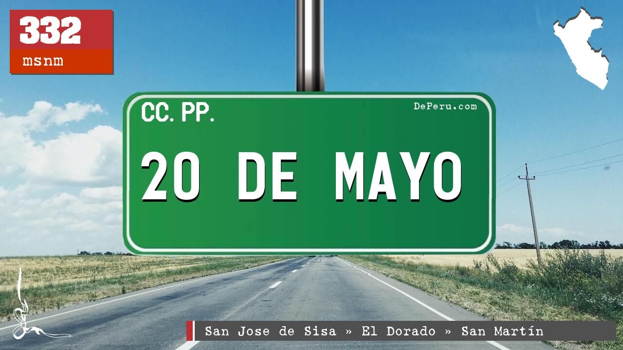 20 DE MAYO