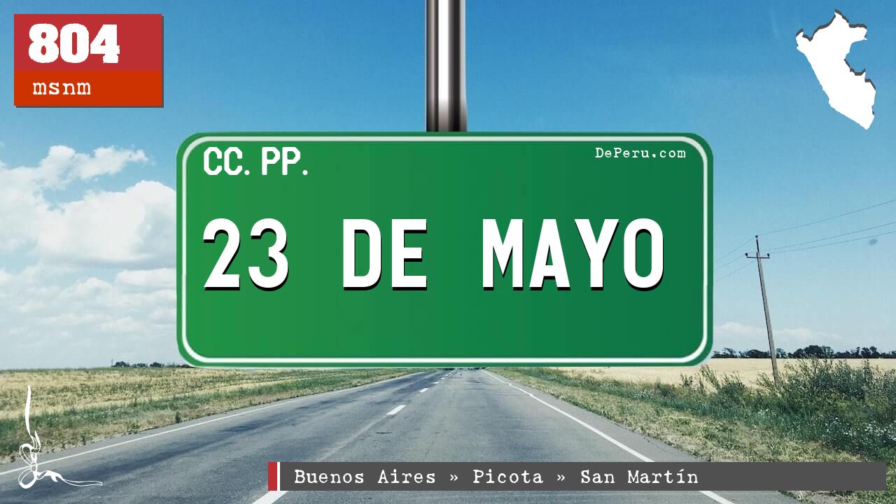 23 de Mayo