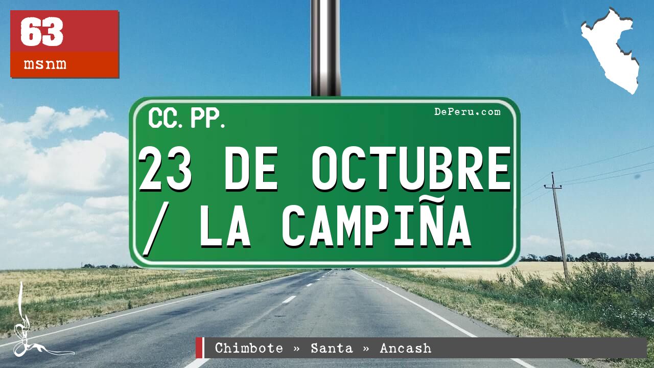 23 de Octubre / La Campia