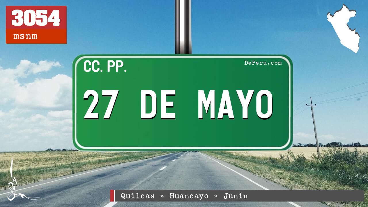 27 de Mayo