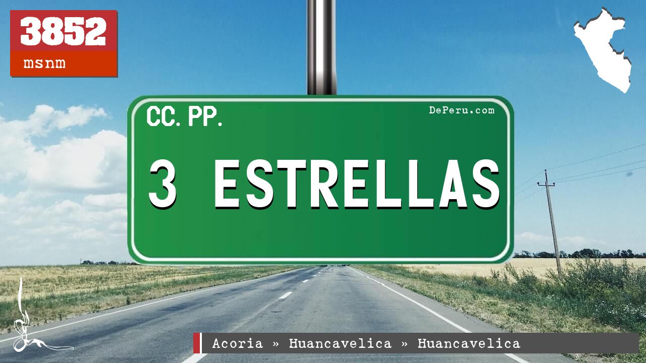 3 ESTRELLAS