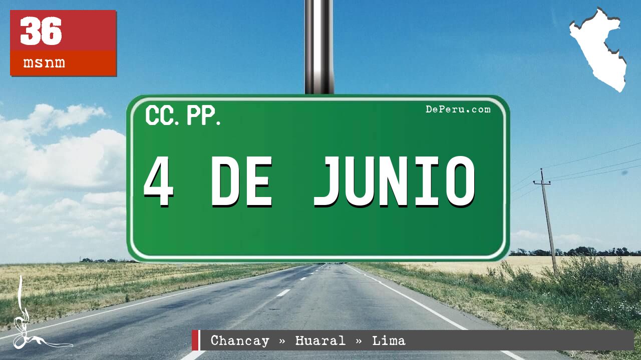 4 DE JUNIO