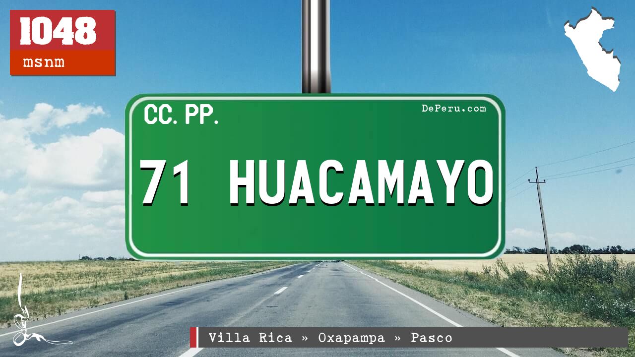 71 Huacamayo