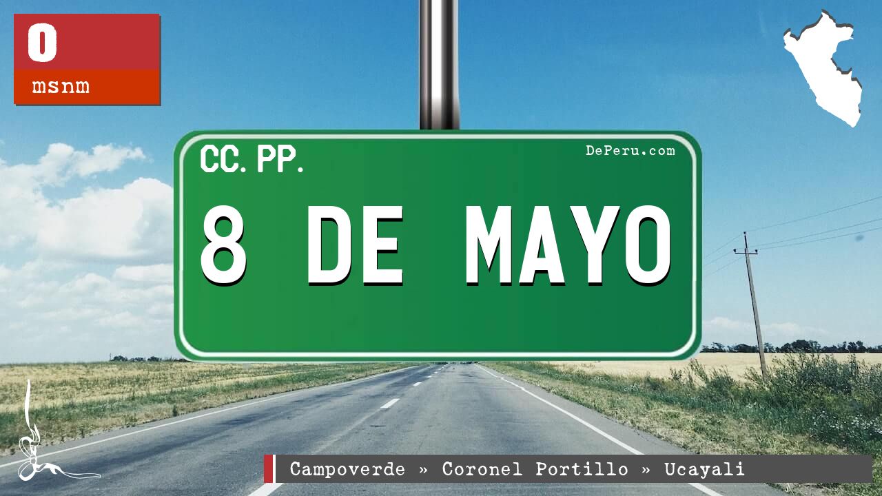 8 DE MAYO