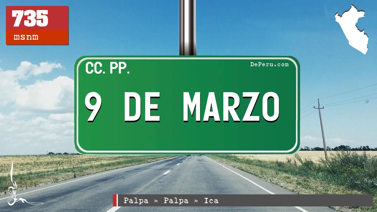 9 de Marzo