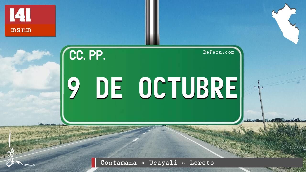 9 DE OCTUBRE