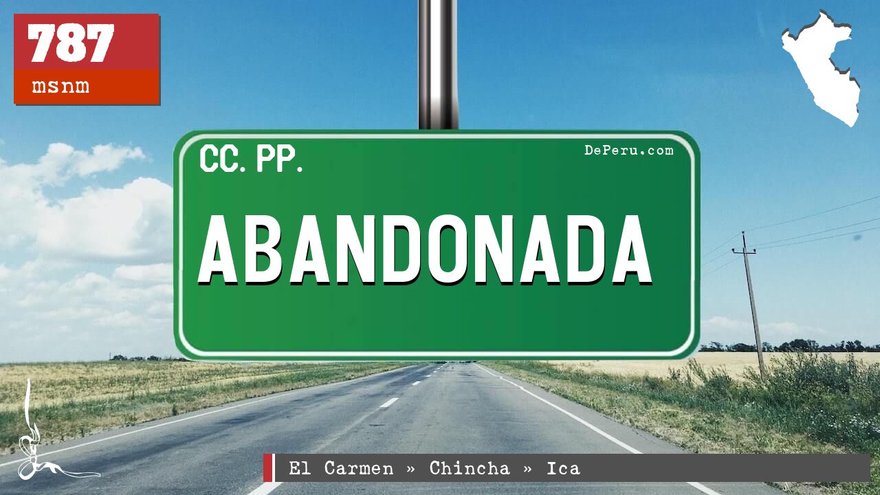 ABANDONADA