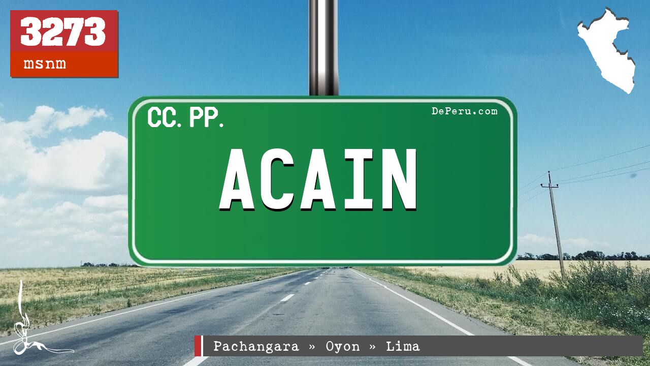 Acain