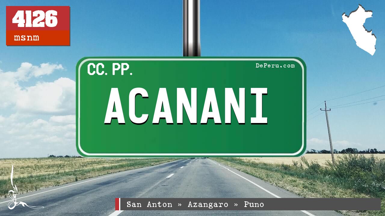 Acanani