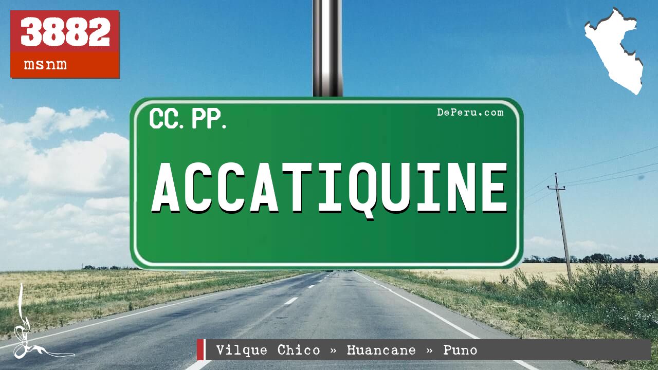 Accatiquine