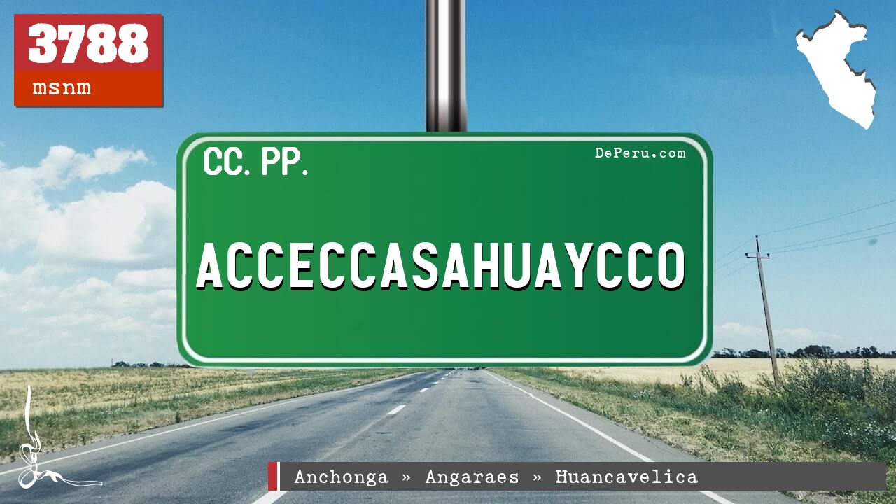 Acceccasahuaycco