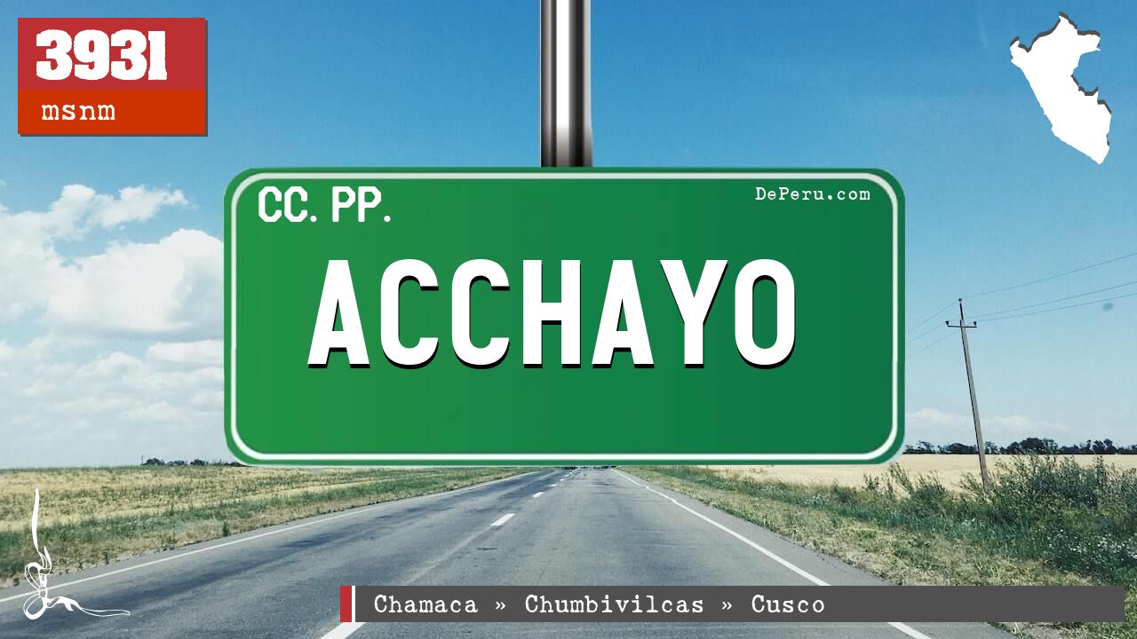 Acchayo