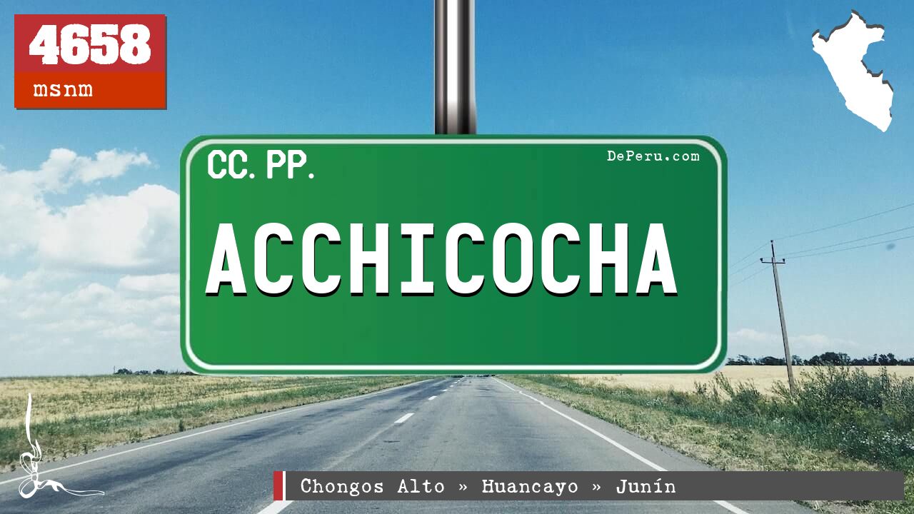 ACCHICOCHA