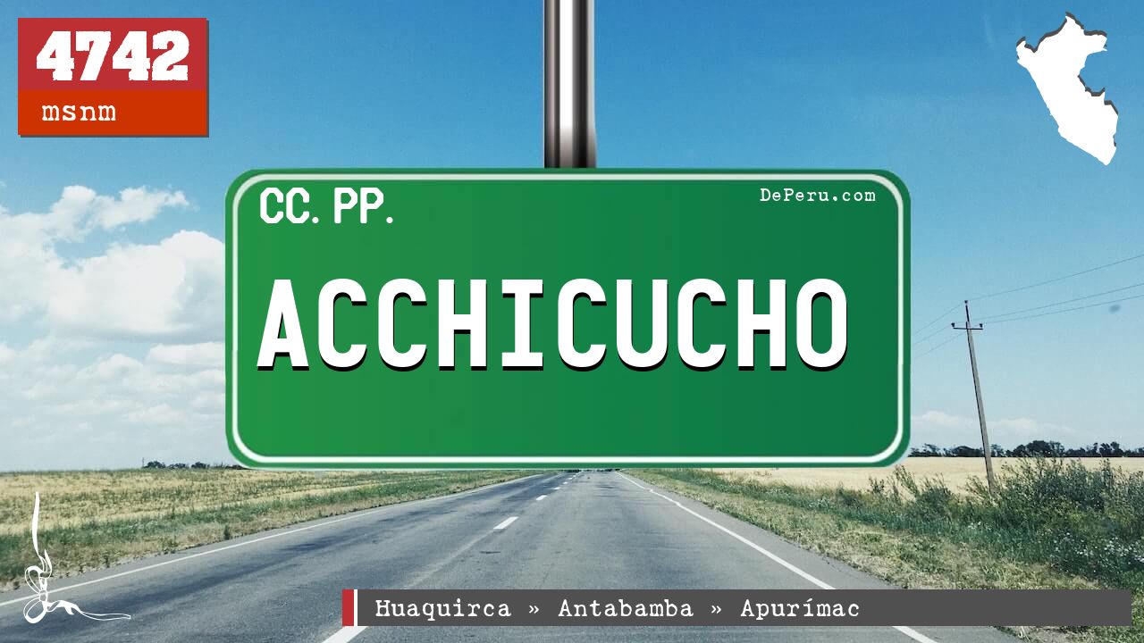 Acchicucho