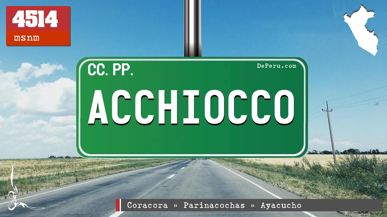 Acchiocco