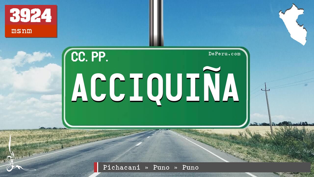 Acciquiña