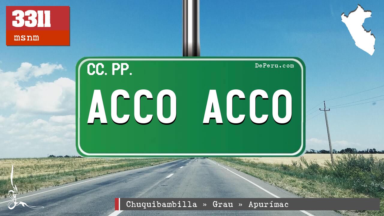 Acco Acco