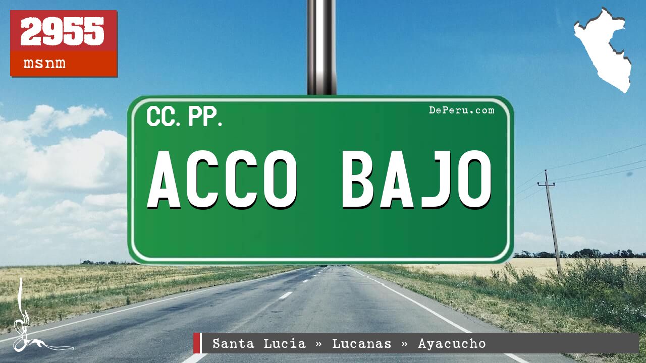 Acco Bajo