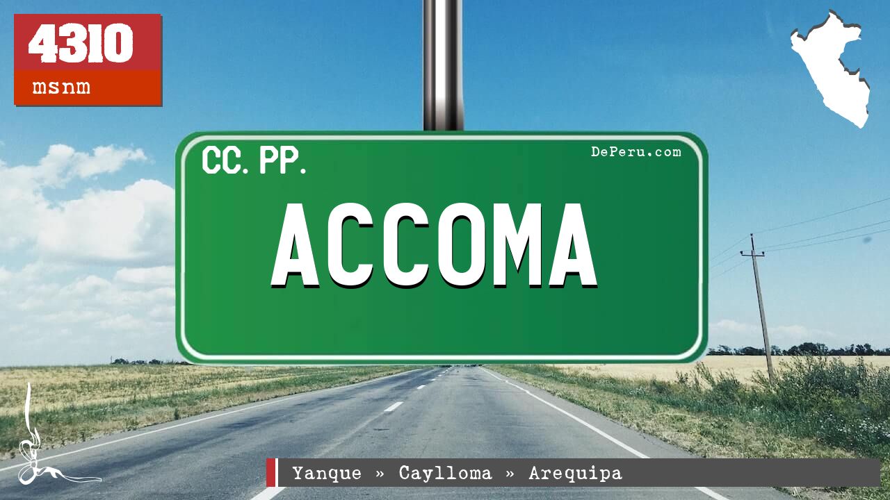 Accoma