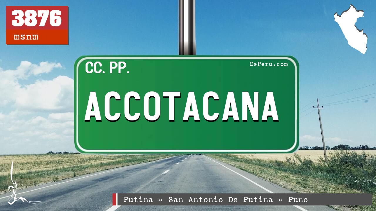 ACCOTACANA