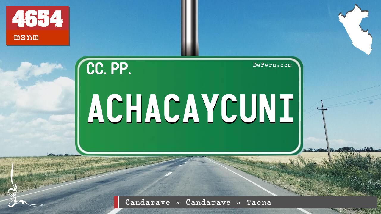 Achacaycuni