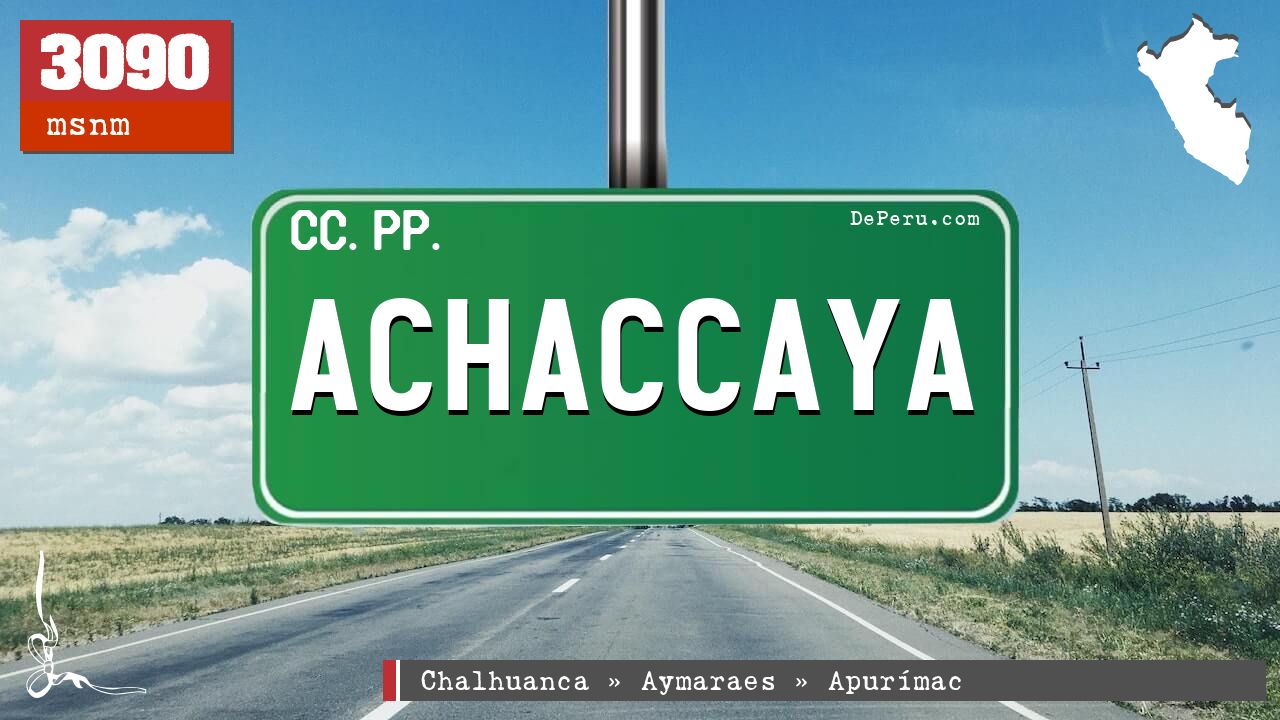 Achaccaya