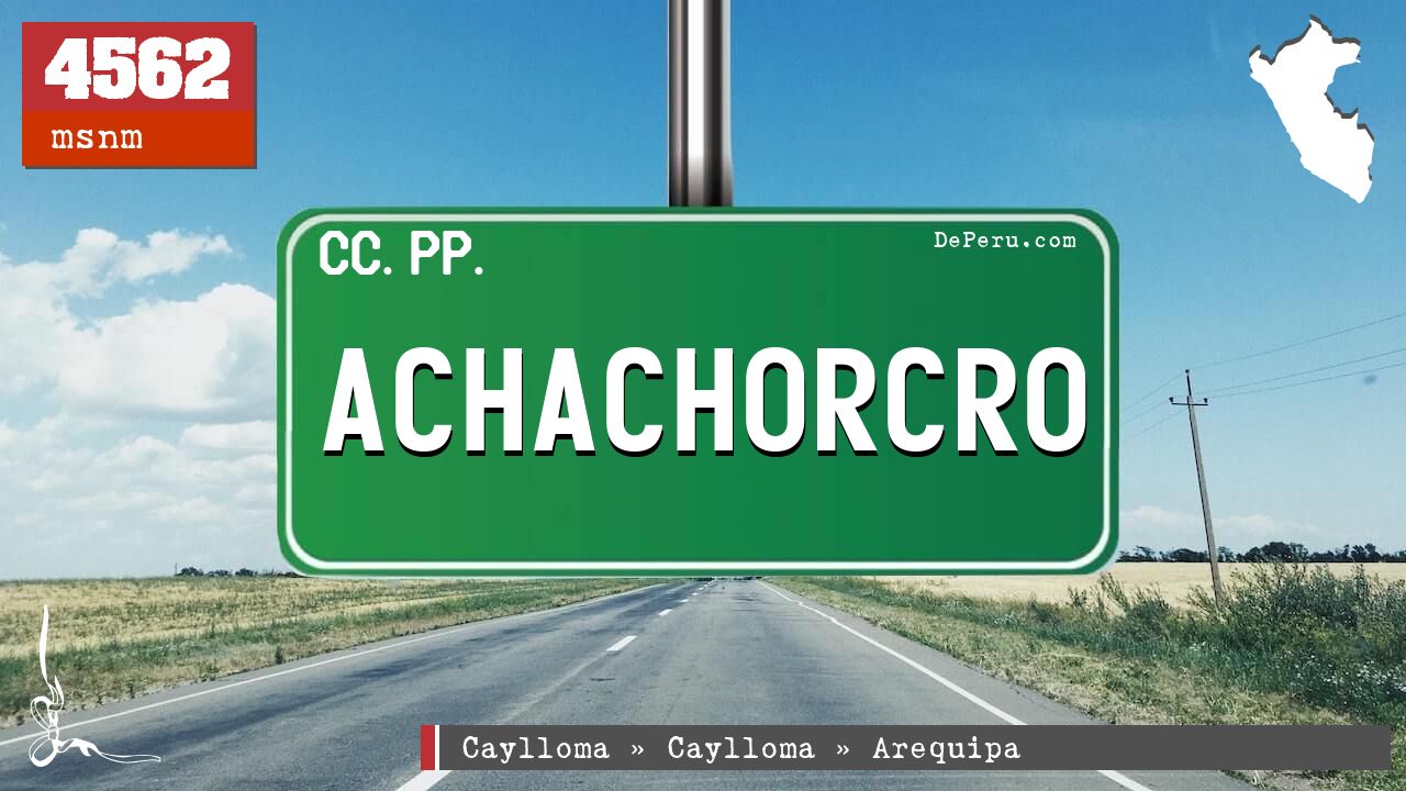 ACHACHORCRO